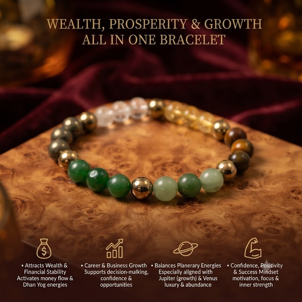 Dhanyog Bracelet – Wealth, Prosperity & Growth