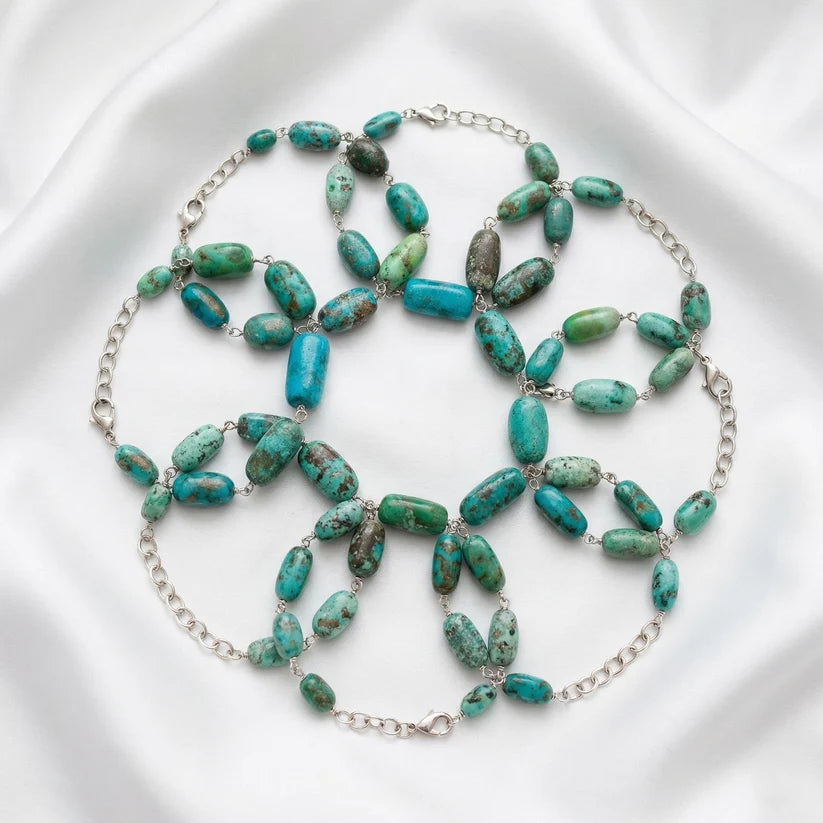 Iranian turquoise Bracelet ( 91 - 119 Carat )