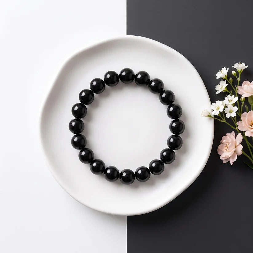 Black Onyx Bracelet 6 MM Beads