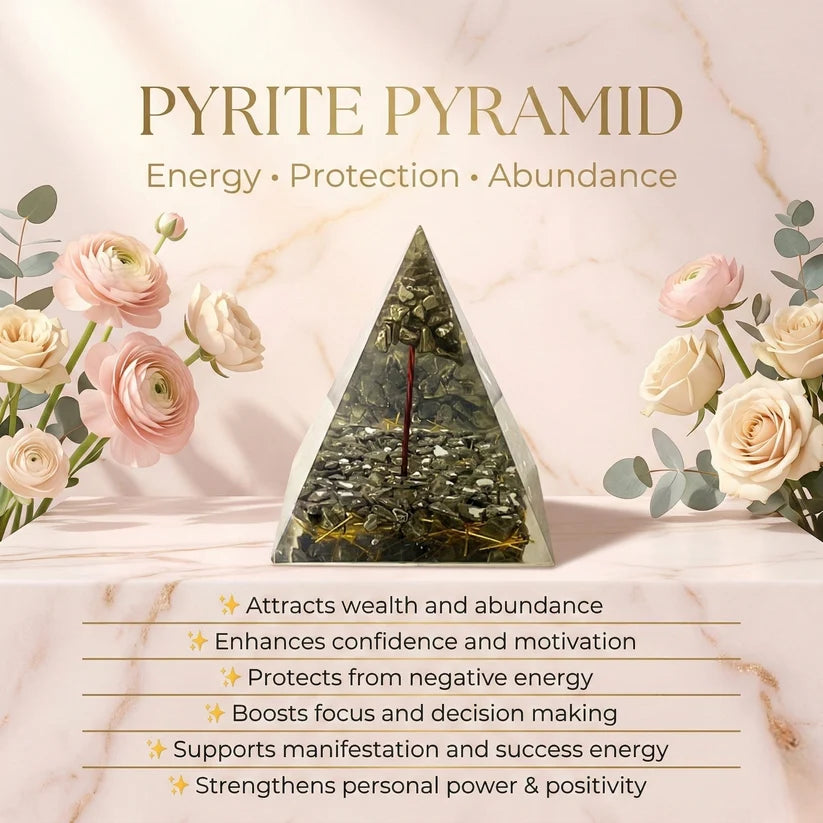 Pyrite Pyramid (150 - 200 gm)