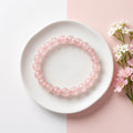 Rose Quartz Bracelet 8 MM Beads