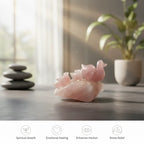 Rose Quartz Duck