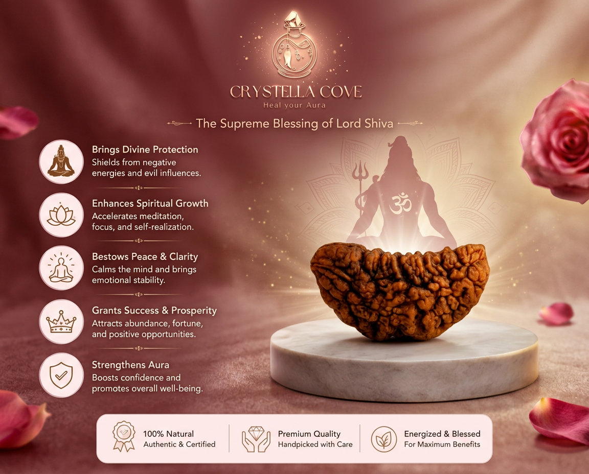 Natural 1 Mukhi Rudraksha Bead