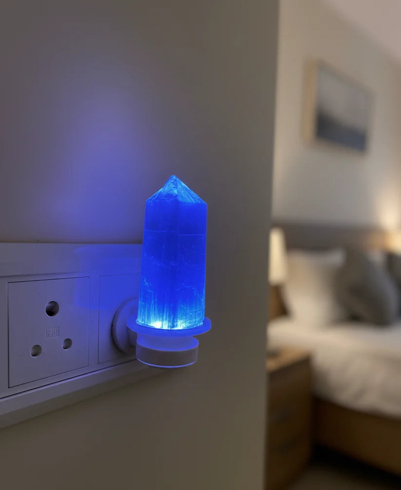 Selenite Pencil Lamp